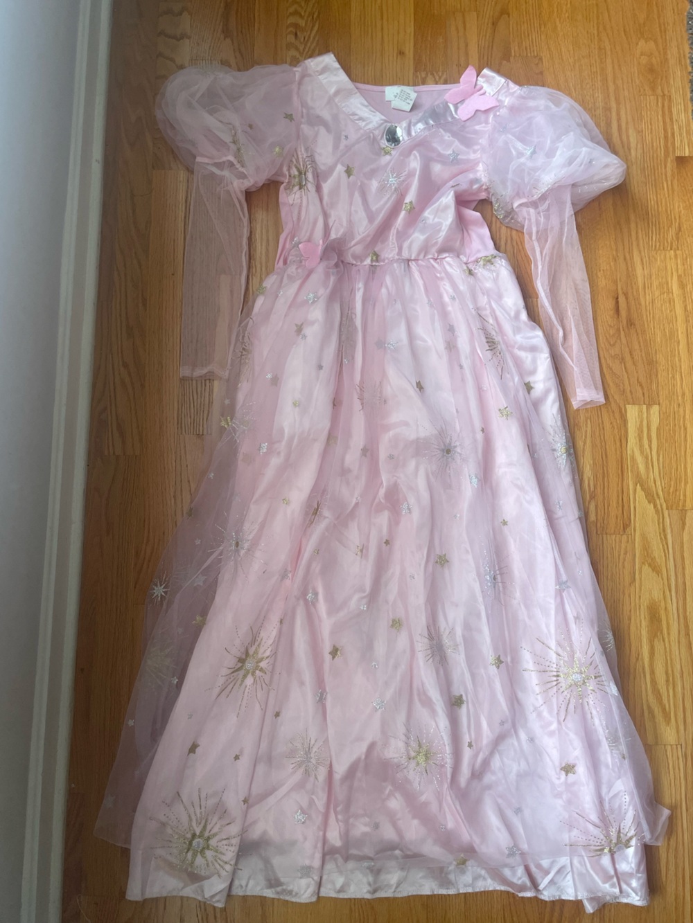 The Wizard of Oz Glenda Witch Pink Dress Costume